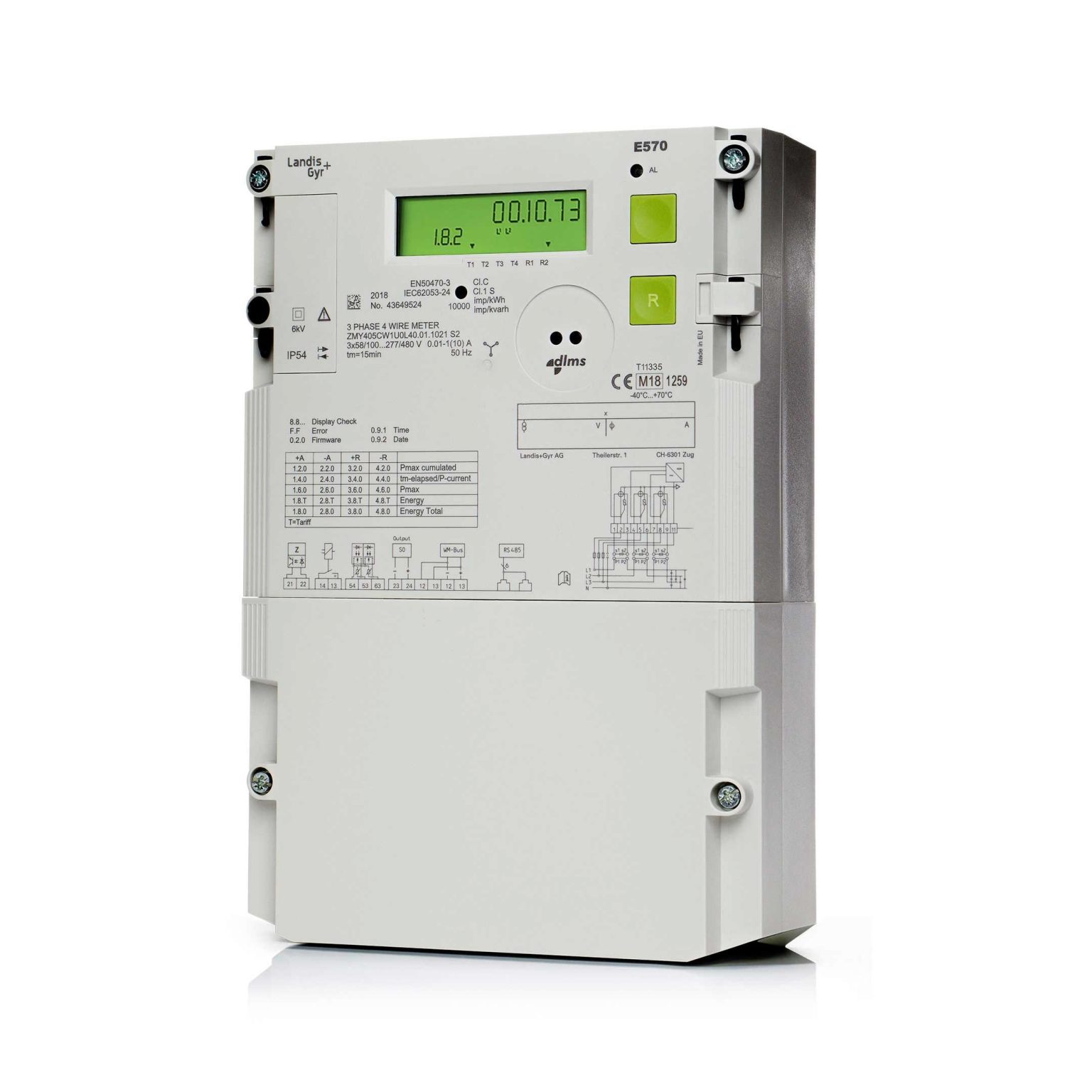 Smarter Gewerbestromzähler E570 Landis+Gyr